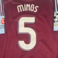 MINGS 5 Aston Villa 2024/2025 Home Football Shirt 3XL