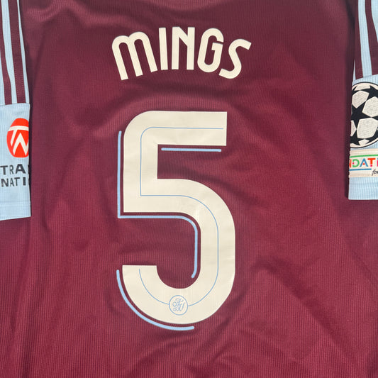 MINGS 5 Aston Villa 2024/2025 Home Football Shirt 3XL