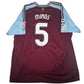 MINGS 5 Aston Villa 2024/2025 Home Football Shirt 3XL