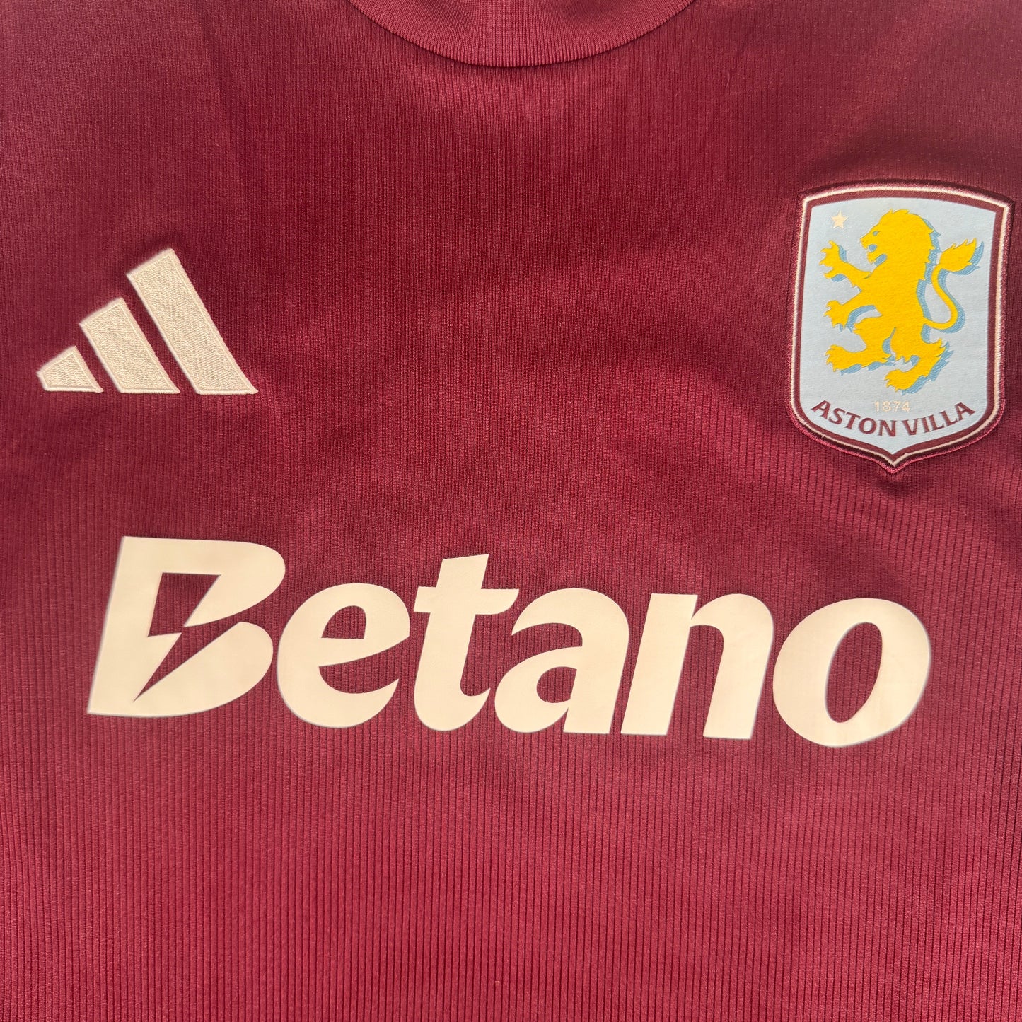 MINGS 5 Aston Villa 2024/2025 Home Football Shirt 3XL