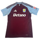 Aston Villa 2024/2025 Home Football Shirt Medium