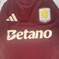Aston Villa 2024/2025 Home Football Shirt Medium