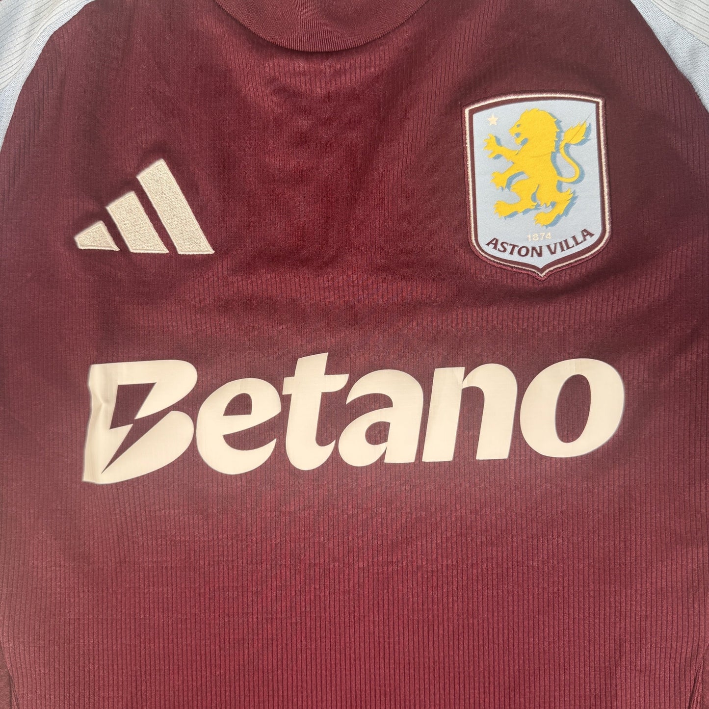 Aston Villa 2024/2025 Home Football Shirt Medium