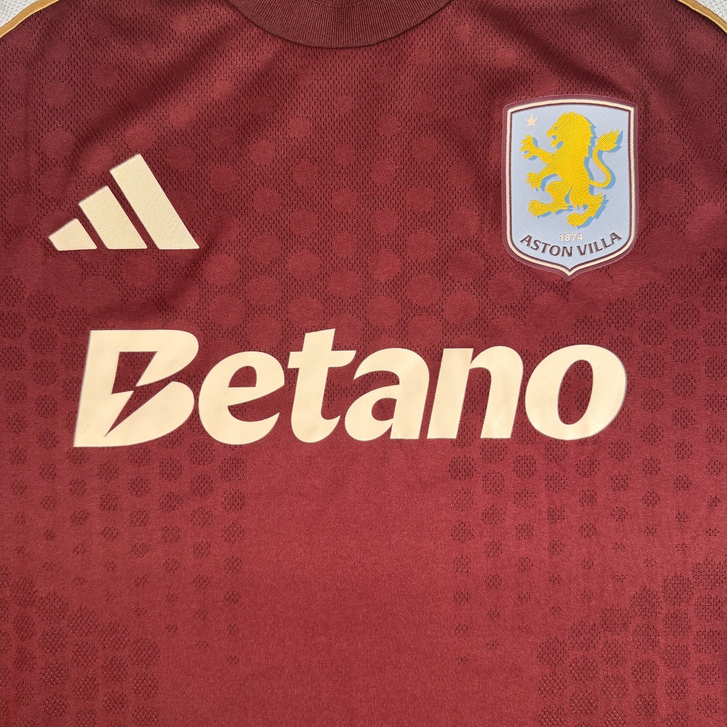 Aston Villa 2025/2026 Home Player Spec Shirt 3XL