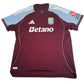 Aston Villa 2025/2026 Home Player Spec Shirt 3XL
