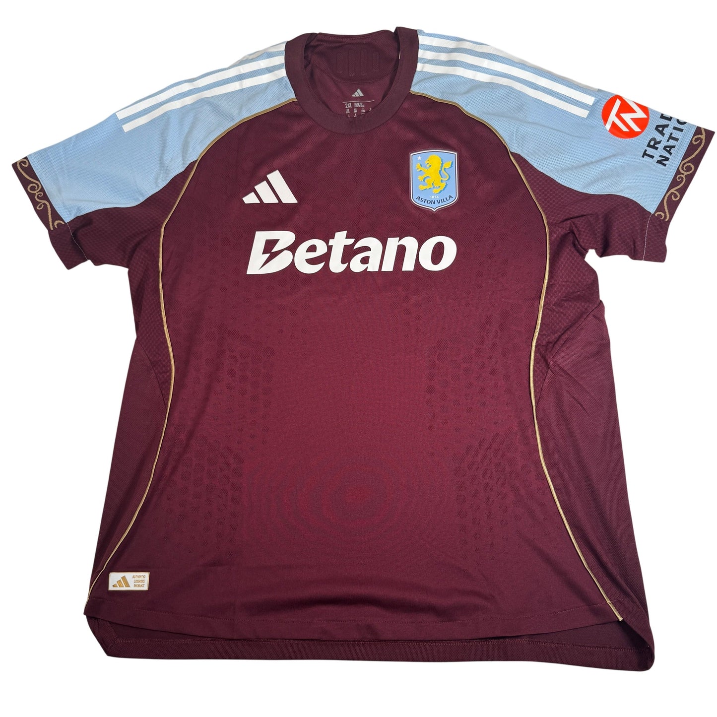 Aston Villa 2025/2026 Home Player Spec Shirt 3XL
