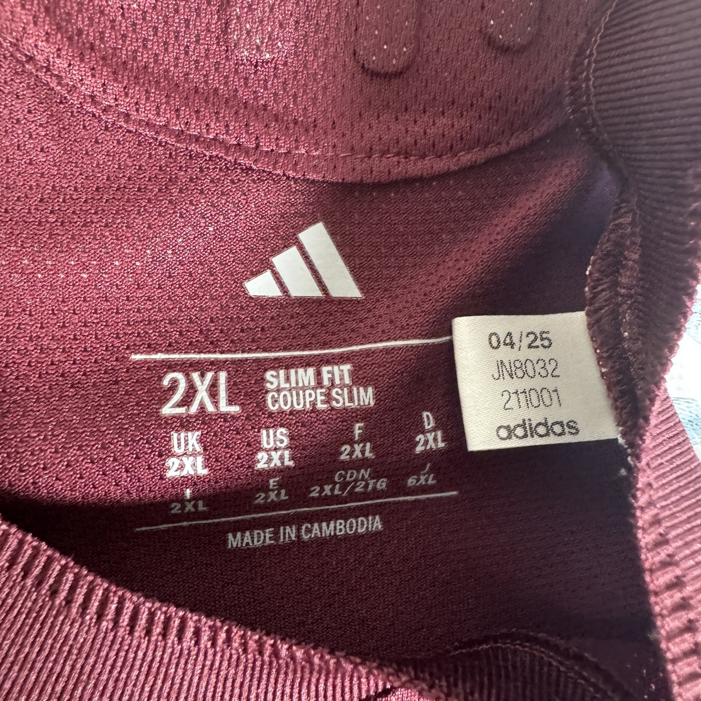 Aston Villa 2025/2026 Home Player Spec Shirt 3XL