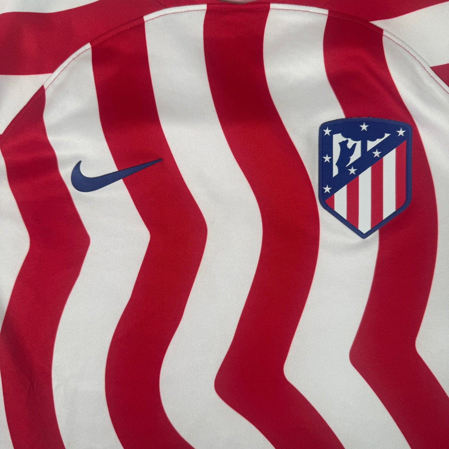 Atletico Madrid 2022/2023 Home Football Shirt Large