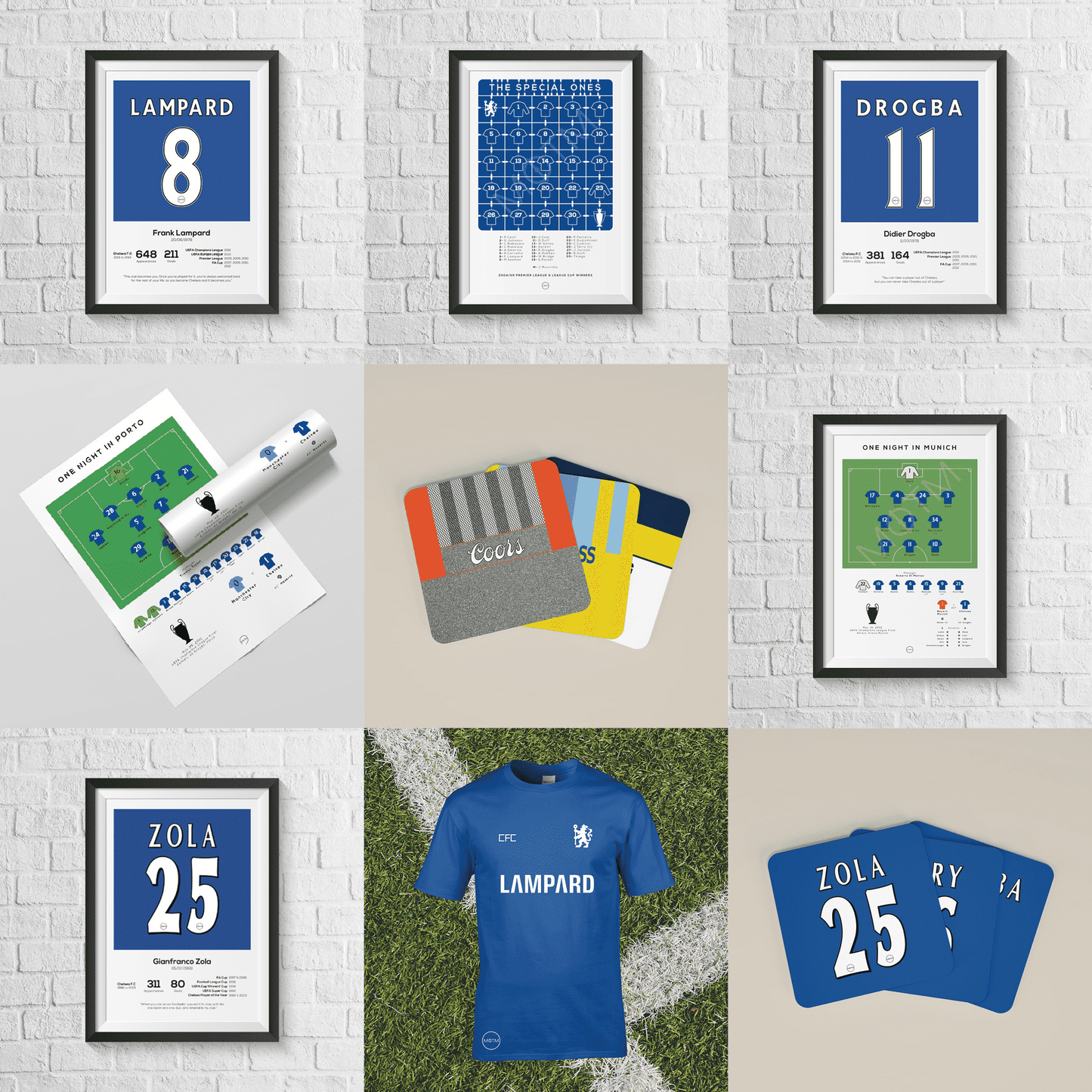 Gianfranco Zola Legend Stats Print