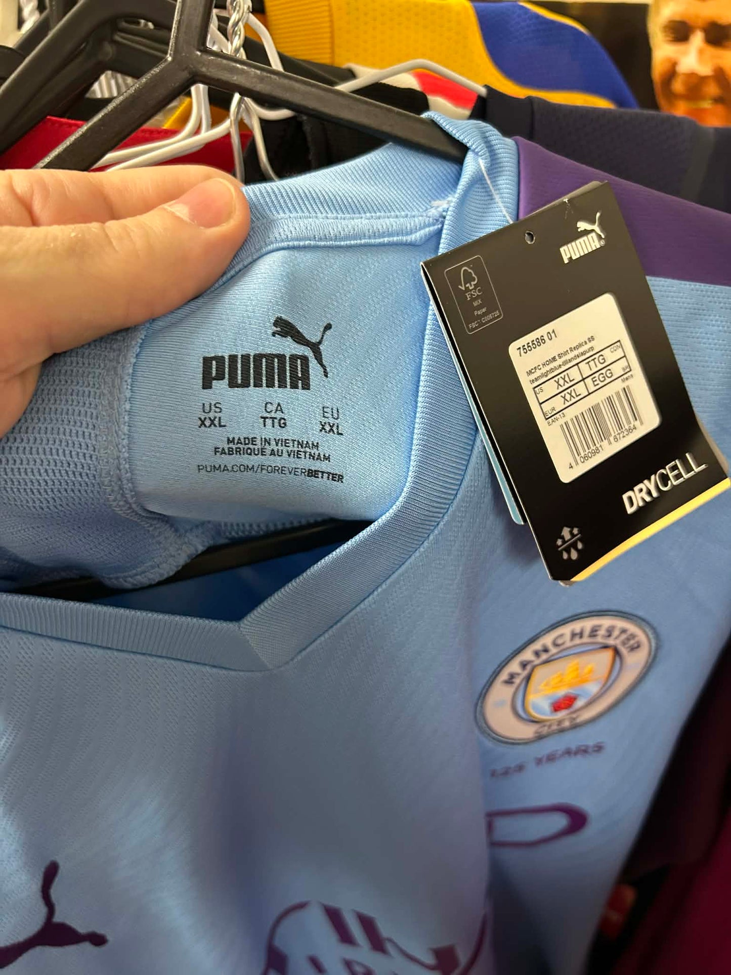 Manchester City 2019-2020 Home Shirt (BNWT) XXL