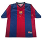 Barcelona 1998/1999 Home Football Shirt Large