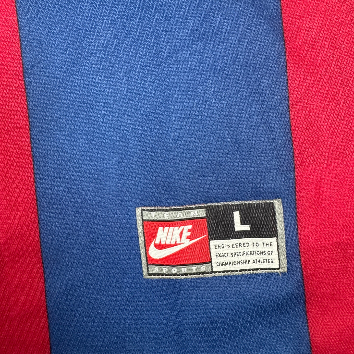 Barcelona 1998/1999 Home Football Shirt Large