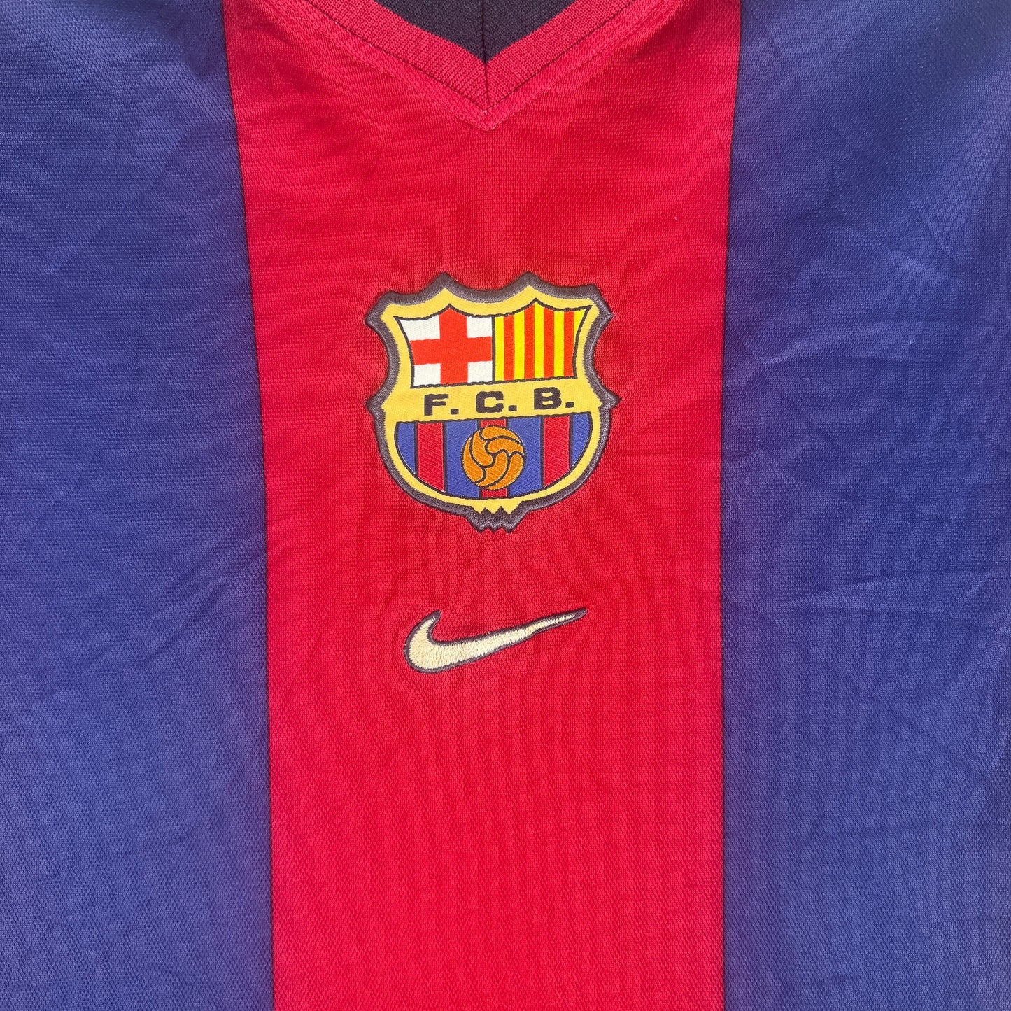 Barcelona 1998/1999 Home Shirt Small