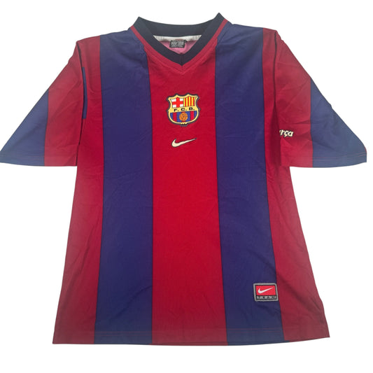 Barcelona 1998/1999 Home Shirt Small