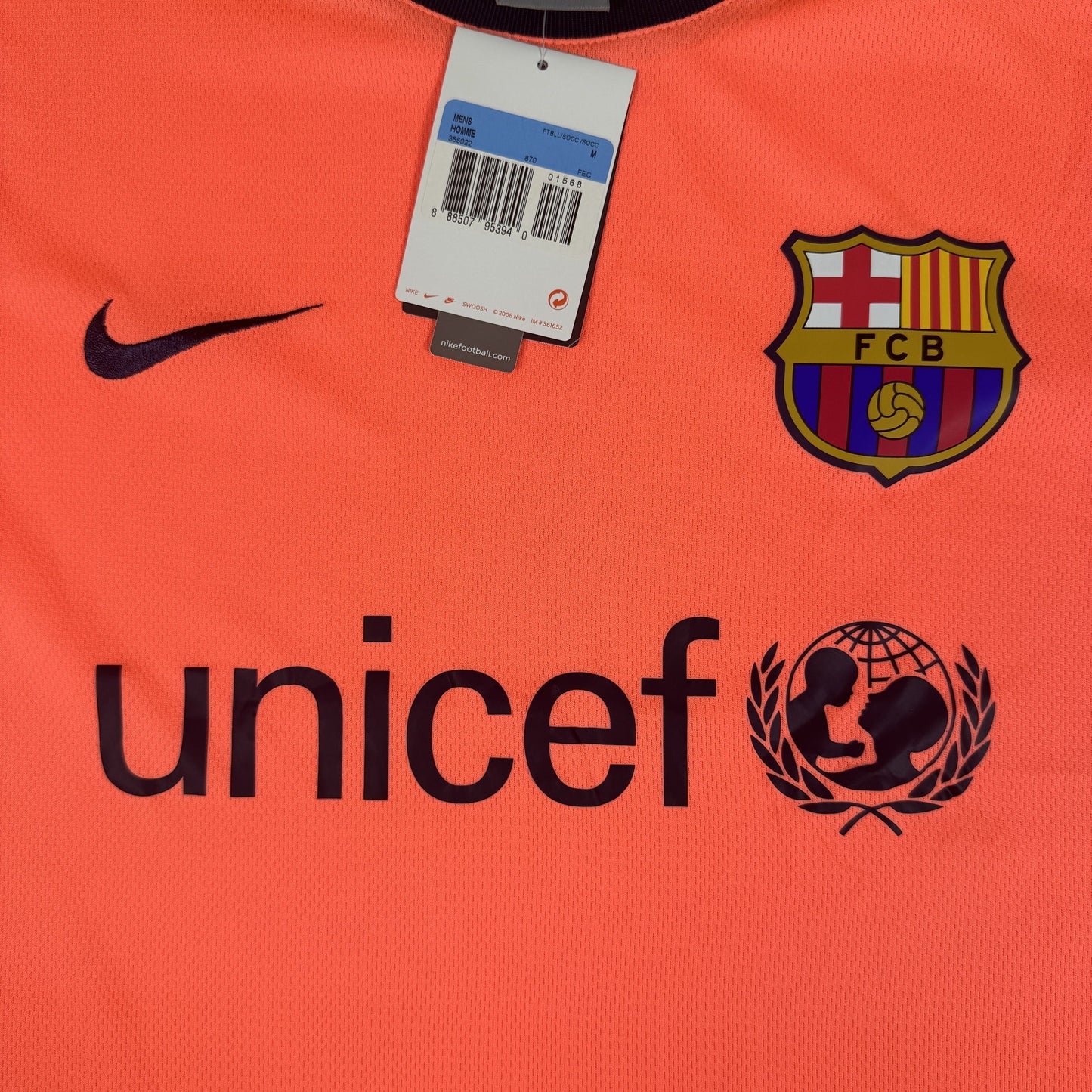Barcelona 2009/2010/2011 Away Football Shirt Medium BNWT