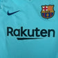Barcelona 2017/2018 Away Long Sleeve Football Shirt Small