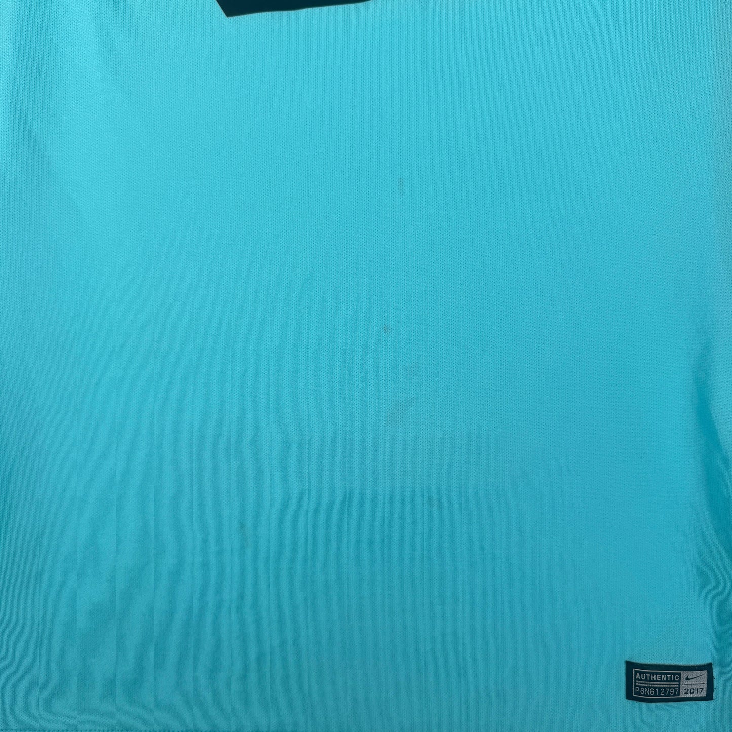 Barcelona 2017/2018 Away Long Sleeve Football Shirt Small