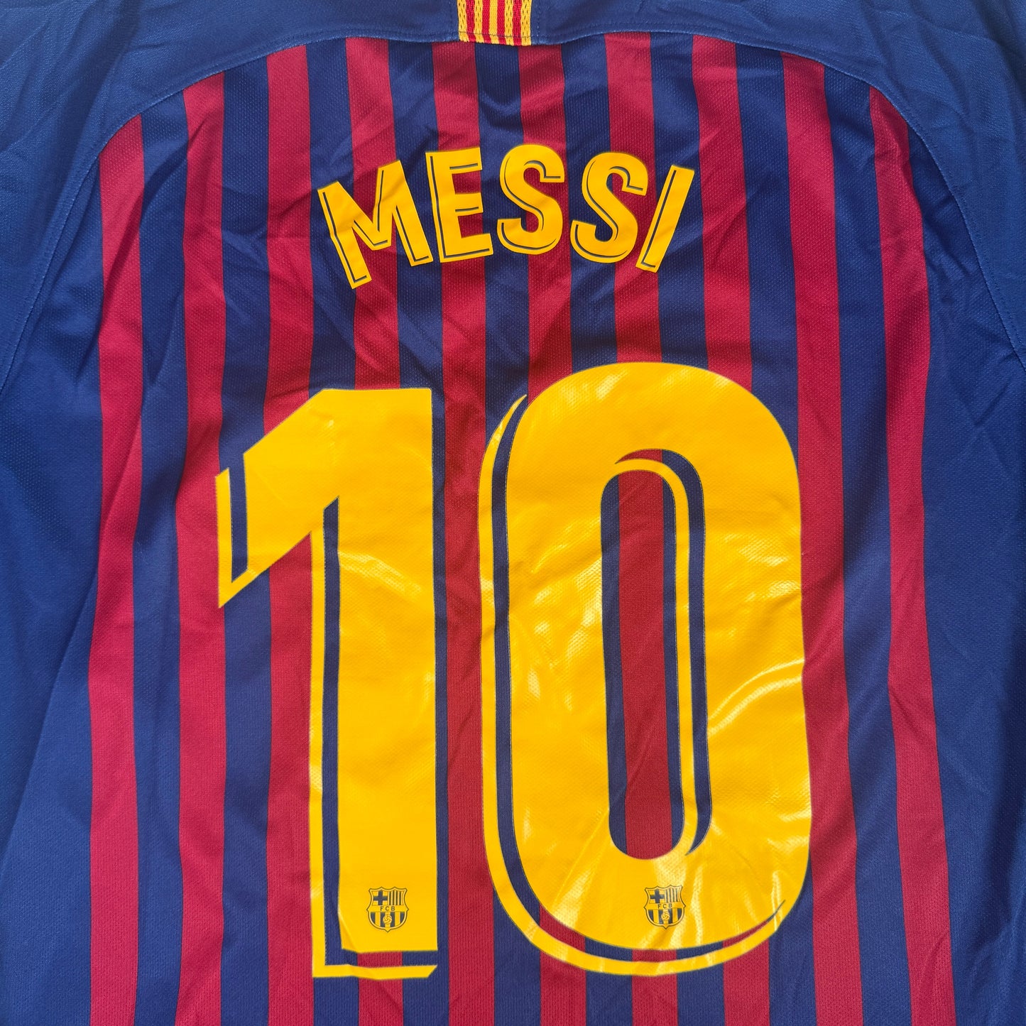 MESSI 10 Barcelona 2018/2019 Home Football Shirt XL