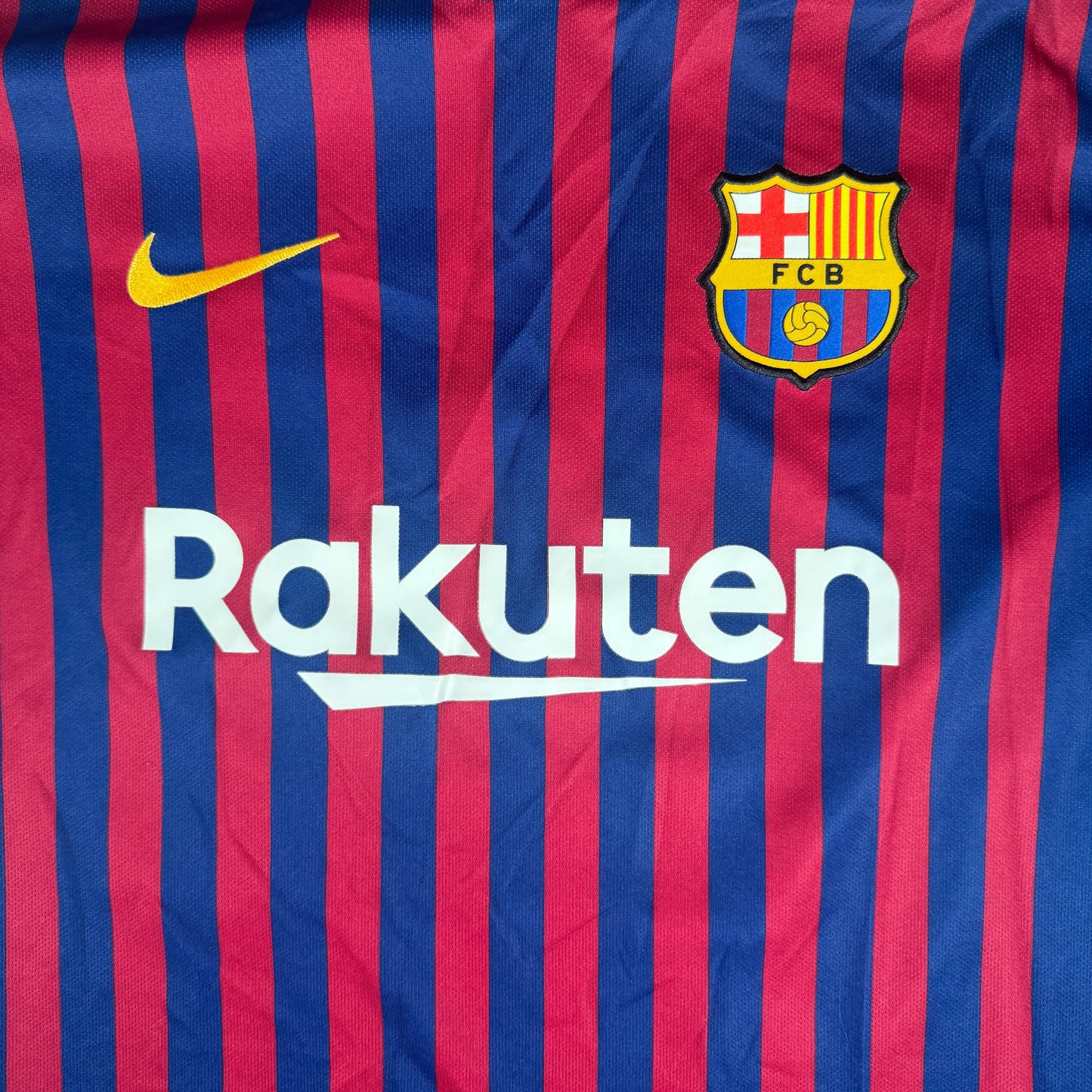MESSI 10 Barcelona 2018/2019 Home Football Shirt XL