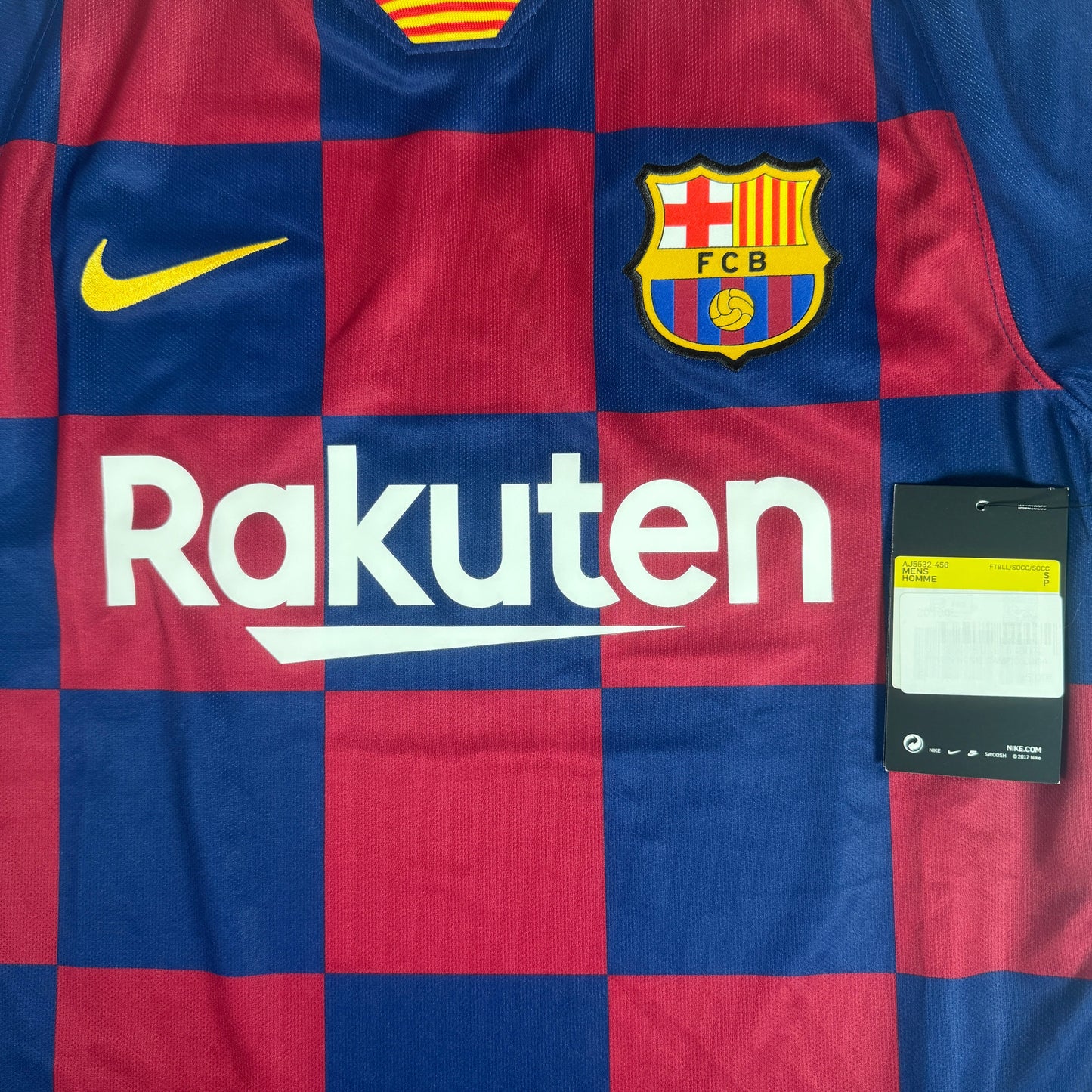 Barcelona 2019/2020 Home Football Shirt Small BNWT