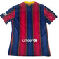 Barcelona 2020/2021 Home Football Shirt Large