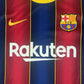 Barcelona 2020/2021 Home Football Shirt Large