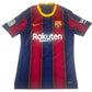 MESSI 10 Barcelona 2020/2021 Home Football Shirt Medium