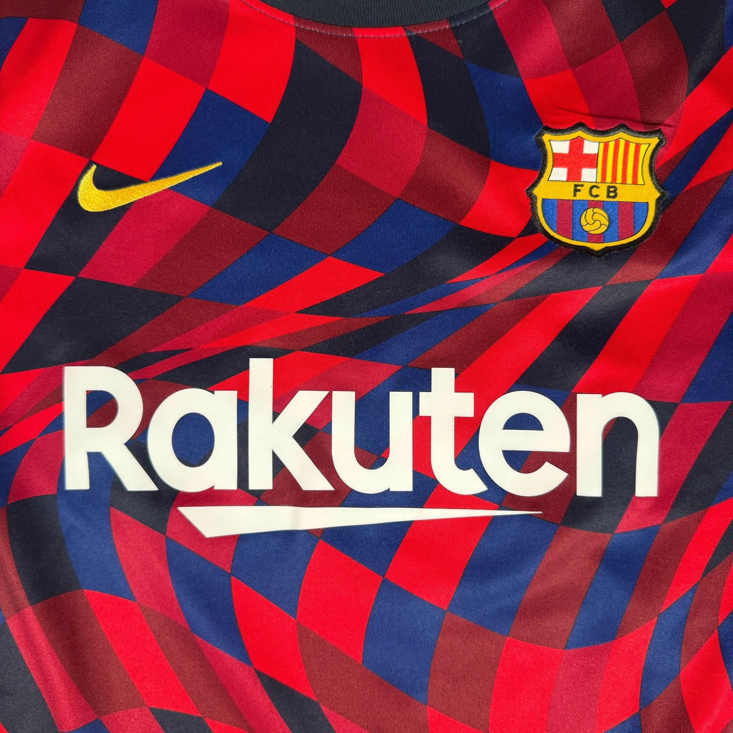 Barcelona 2020/2021 Pre Match Shirt Large
