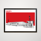 Barnsley Football Club Oakwell Stadium Art Print