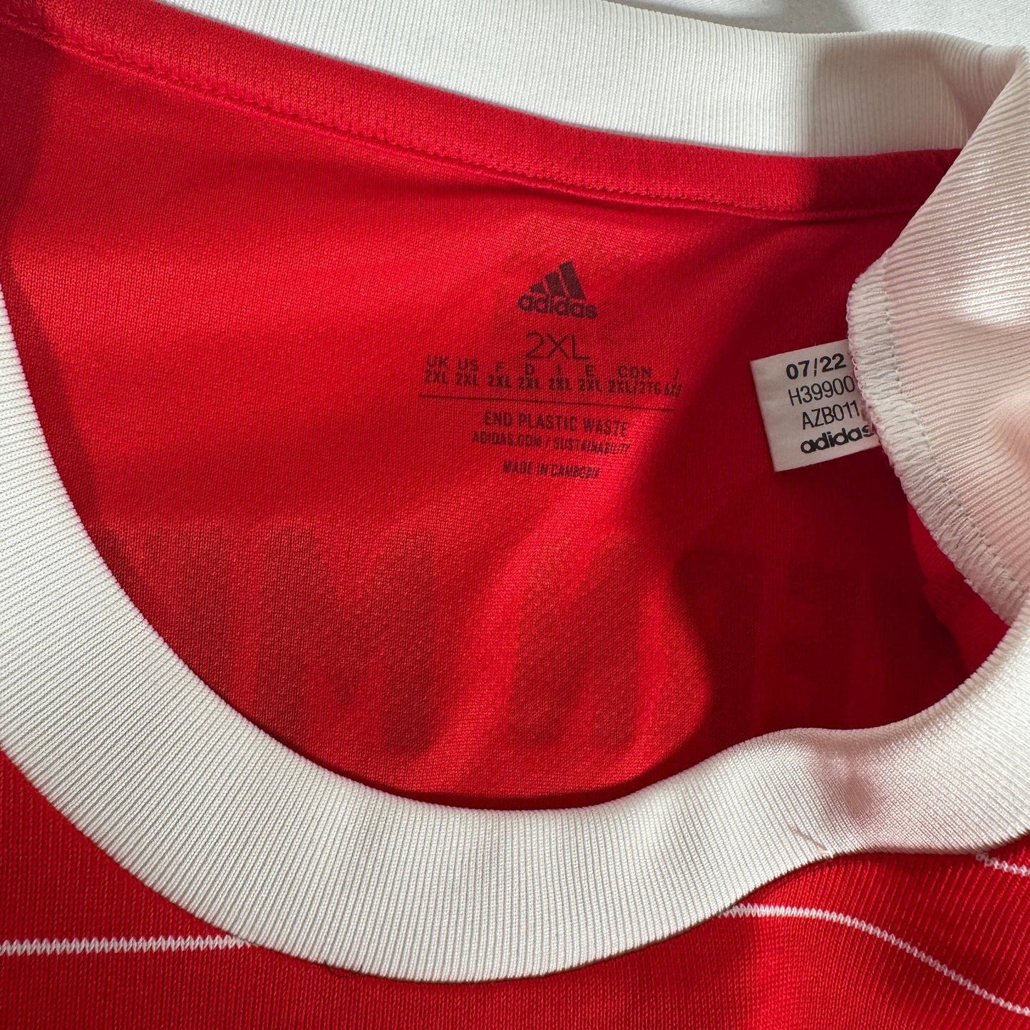 Bayern Munich 2022/2023 Home Football Shirt 2XL