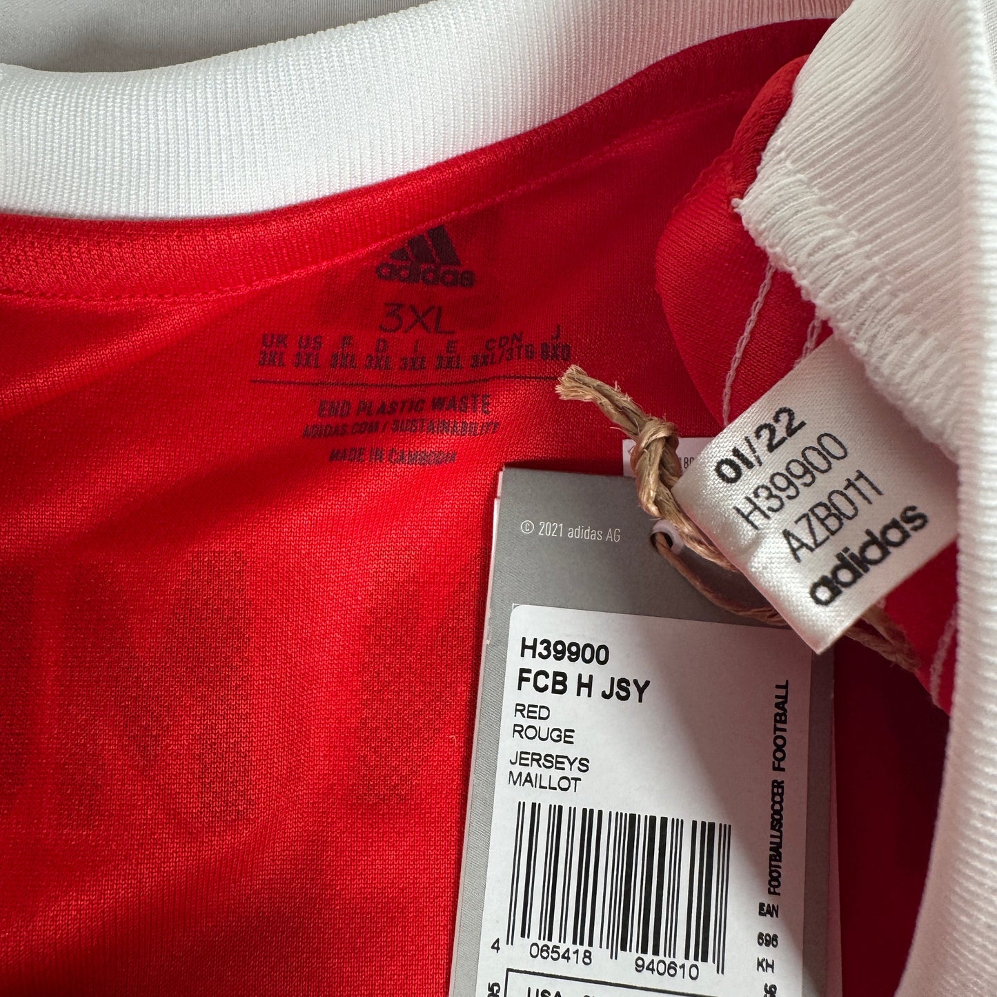 Bayern Munich 2022/2023 Home Shirt 3XL BNWT