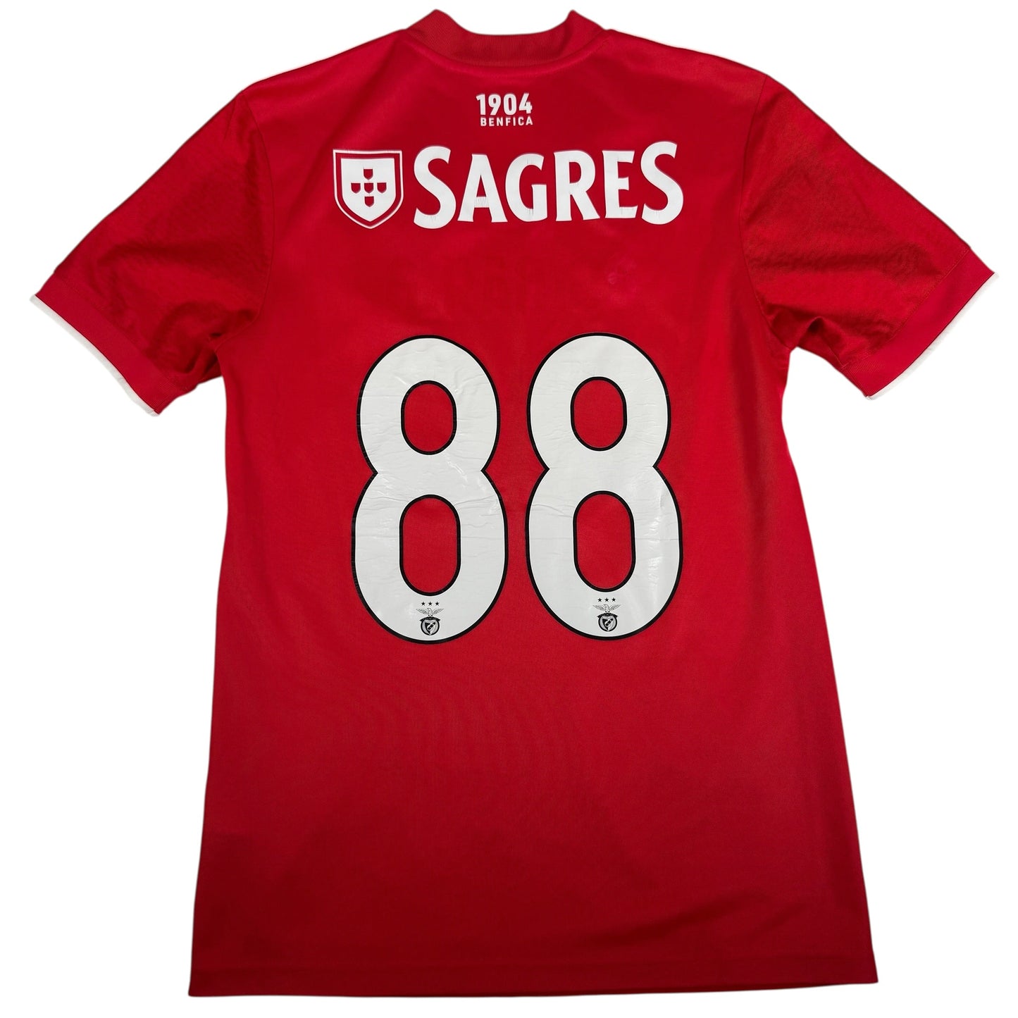 88 Benfica 2021/2022 Home Football Shirt Small