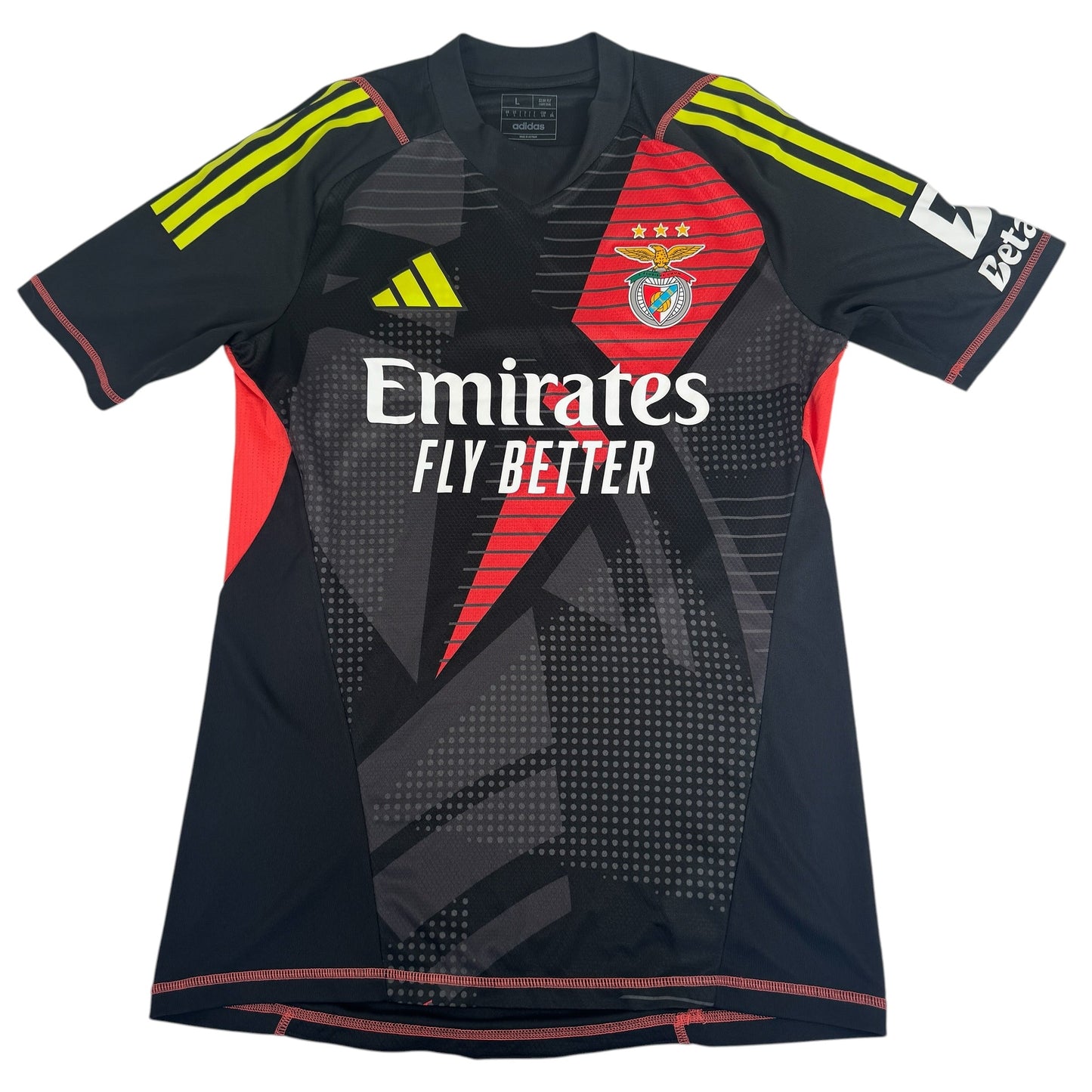 Benfica 2024/2025 Goalkeeper Football Shirt Large