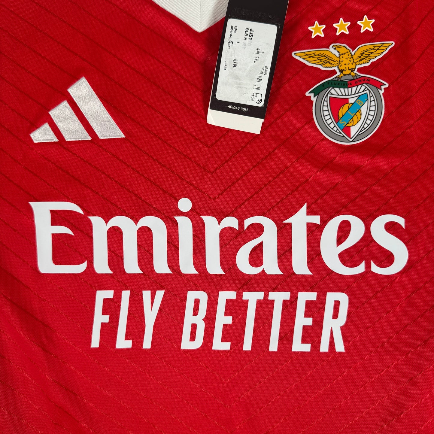Benfica 2024/2025 Home Shirt Large BNWT