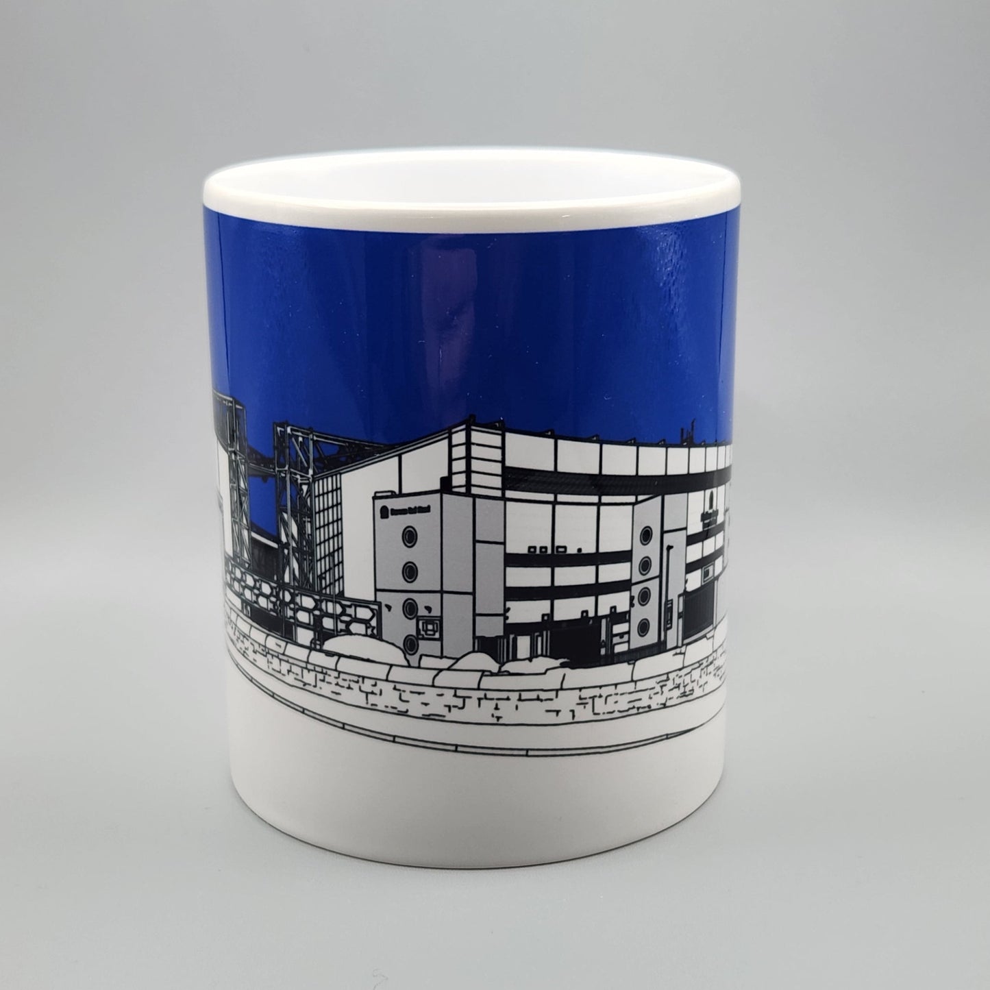 Blackburn Rovers FC Ewood Park Illustrated Mug