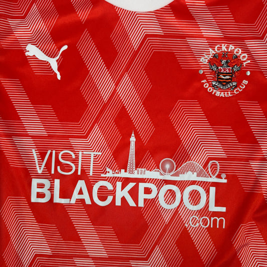 Blackpool 2021/2022 Home Football Shirt Large