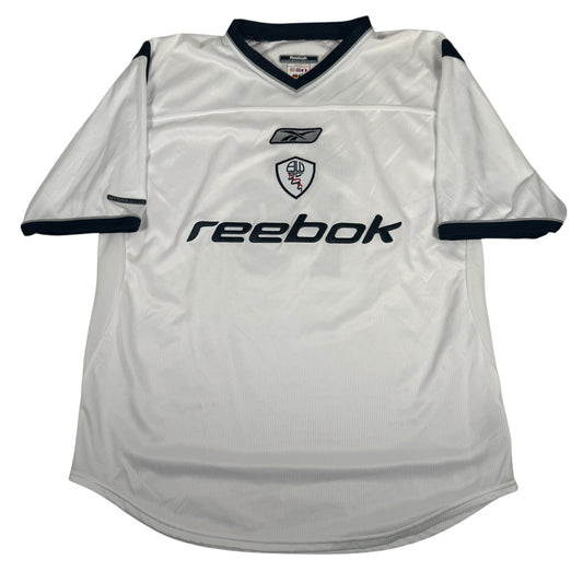 Bolton Wanderers 2001/2002/2003 Home Shirt Large - BOBIC 16