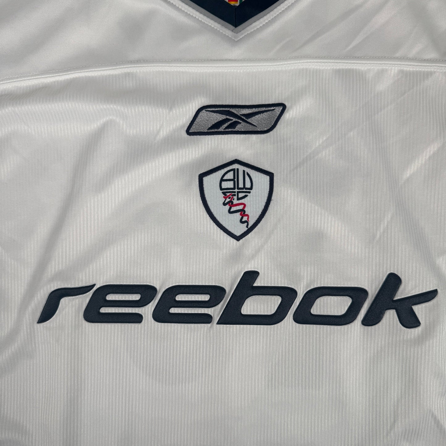 BOBIC 16 Bolton Wanderers 2001/2002/2003 Home Football Shirt Large