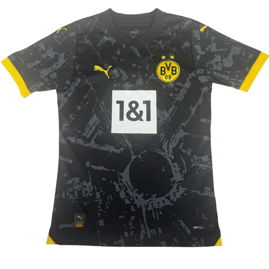 Borussia Dortmund 2023/2024 Away Football Shirt Small