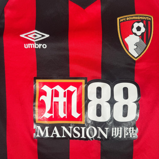 AFC Bournemouth 2018/2019 Home Football Shirt Small