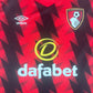 AFC Bournemouth 2022/2023 Home Football Shirt Large