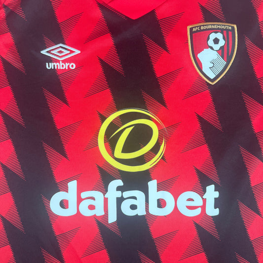 AFC Bournemouth 2022/2023 Home Football Shirt Large