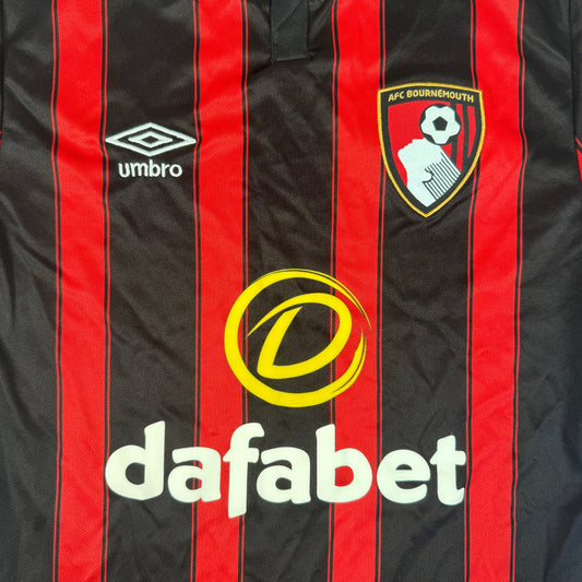 AFC Bournemouth 2023/2024 Home Football Shirt Small