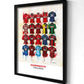 Bournemouth Shirts - A2 Signed Limited Edition Prints