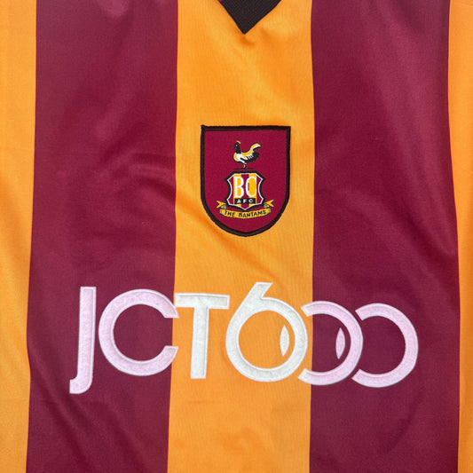 Bradford City 2001/2002/2003 Home Football Shirt XL