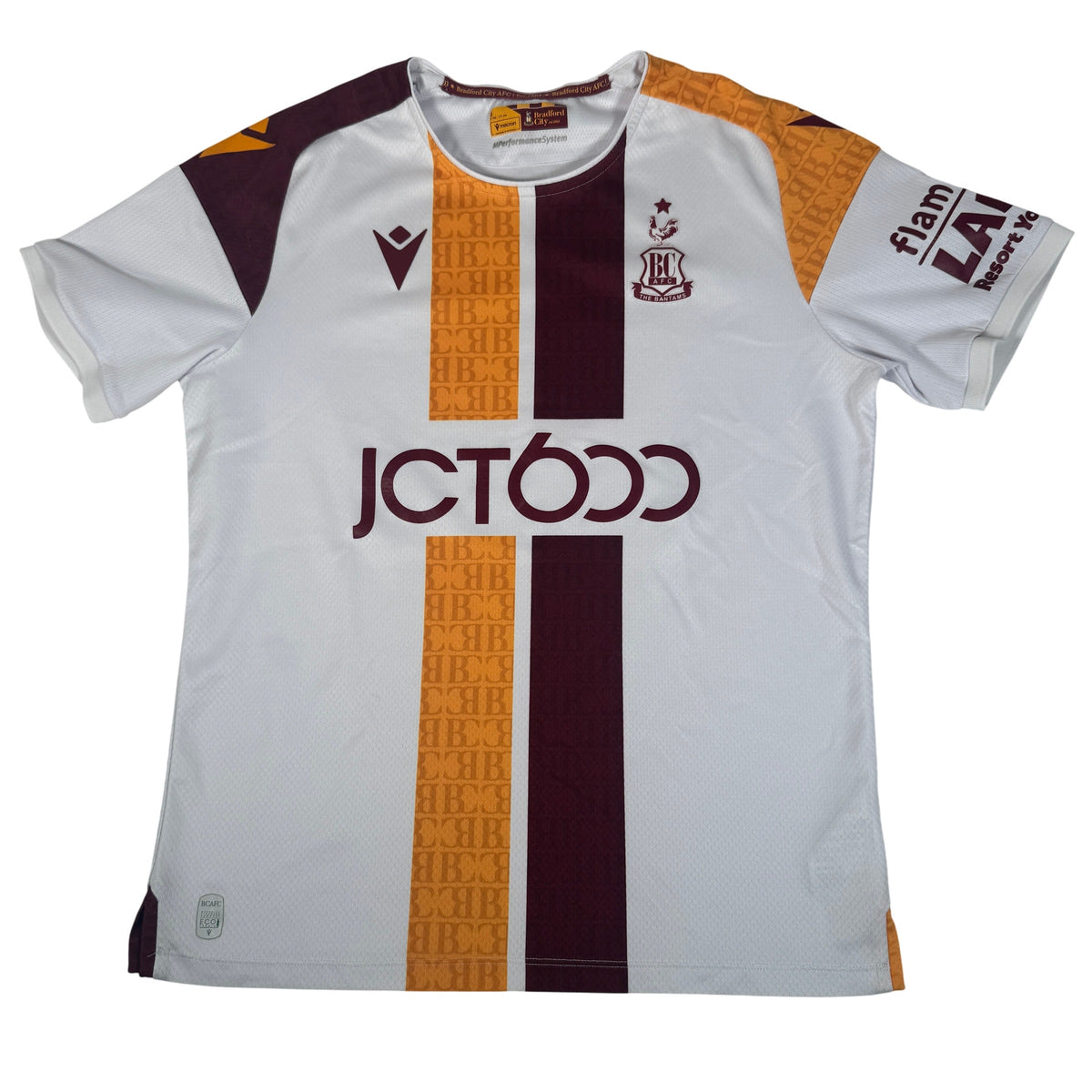 Bradford City 2024/2025 Away Football Shirt Small