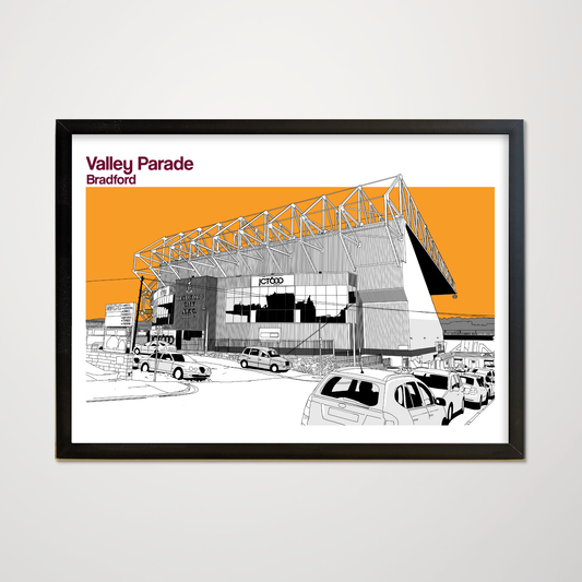 Bradford City Valley Parade Art Print