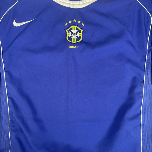 Brazil 2004/2005/2006 Away Football Shirt Large