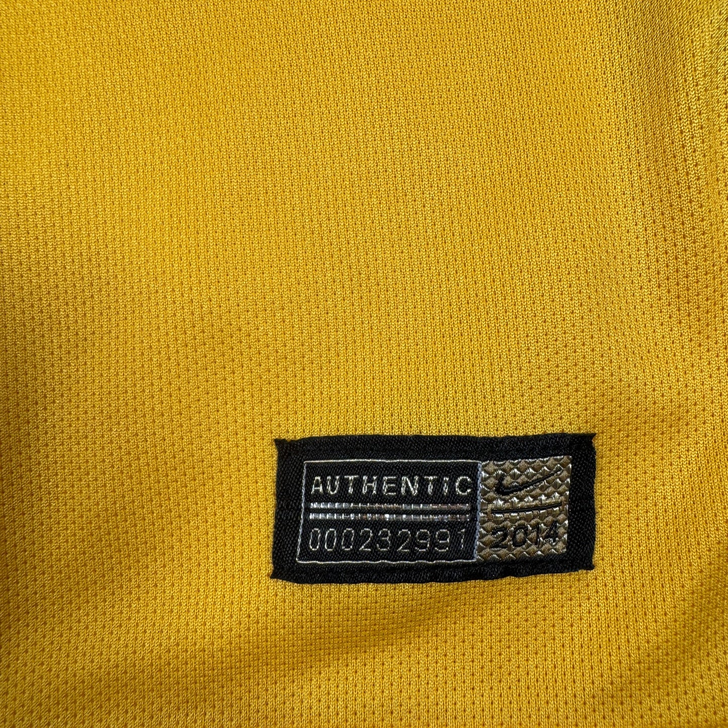 19 Brazil 2014/2015 Home Player Spec Football Shirt Large