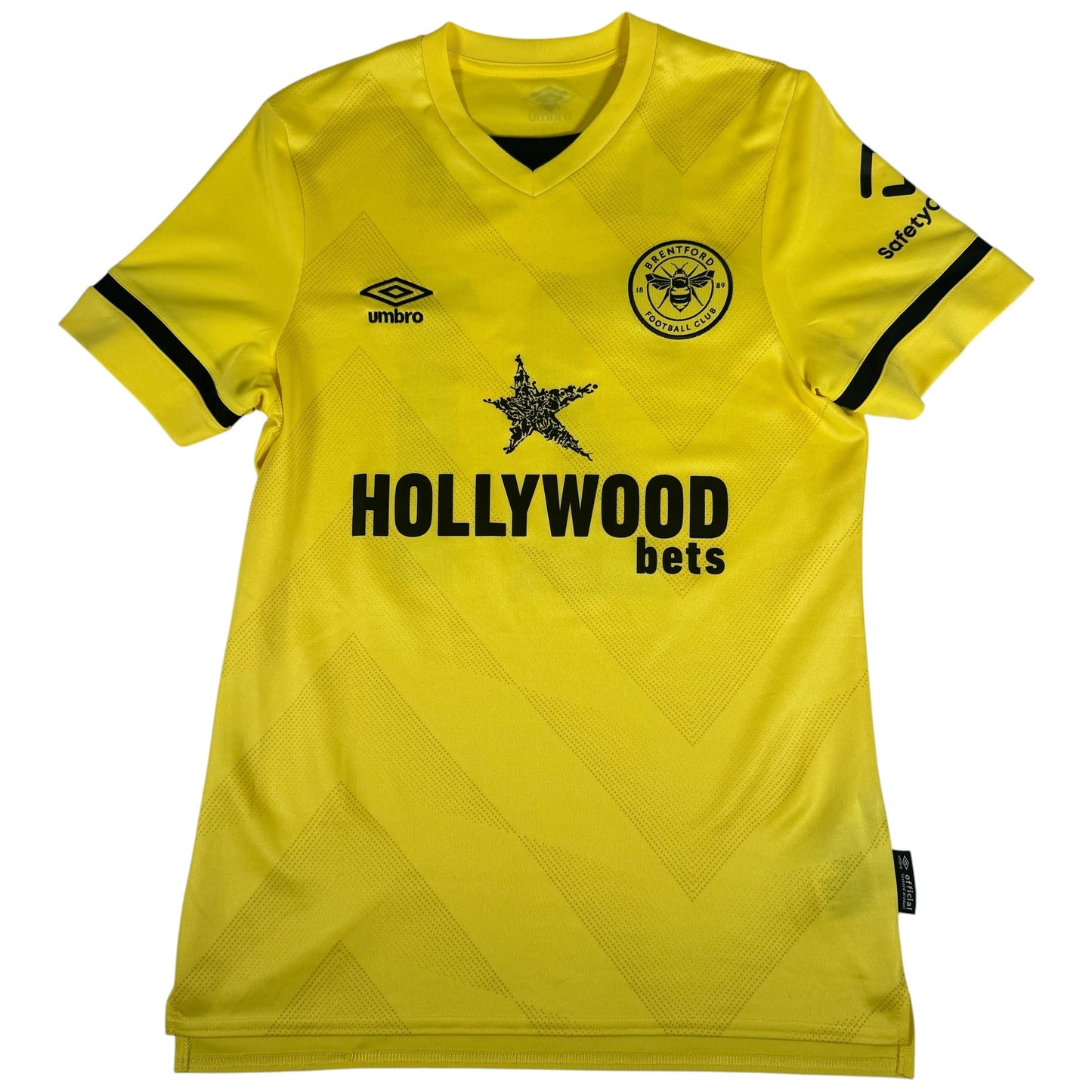 ERIKSEN 21 Brentford 2021/2022 Away Football Shirt Small